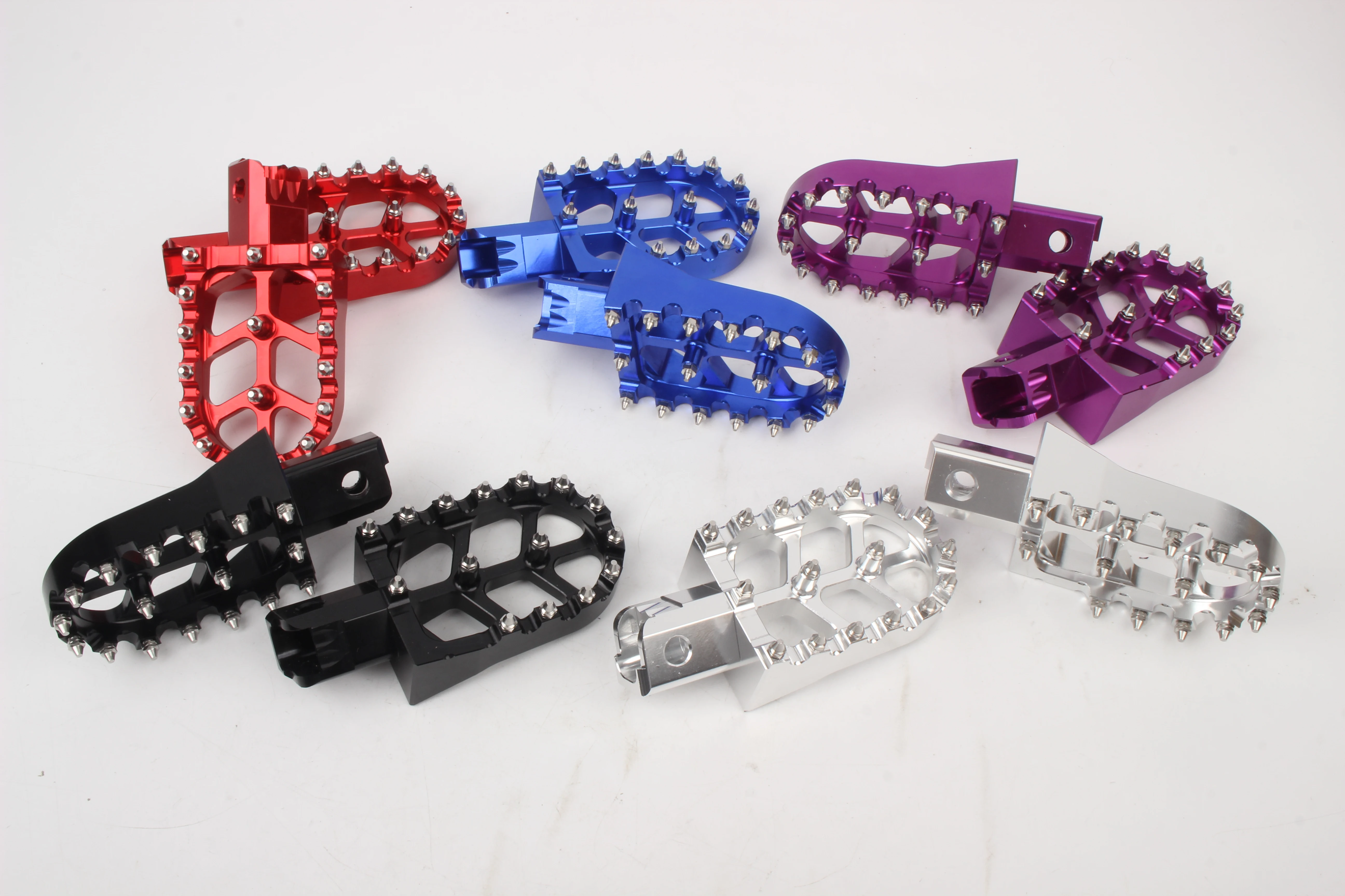 Motorrad-Fußrasten Rutschfeste Fußstützen für HONDA CRF50 CRF70 CRF110 CRF125 CRF XR 50 70 110 125 Dirt Bike CNC Fußrasten – Detail 3