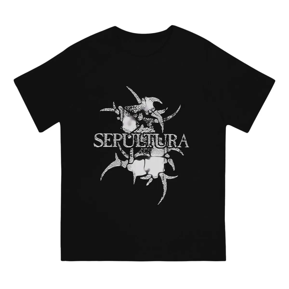 Official Merchandise T Shirts Men\'s  Pure Cotton Leisure T-Shirt O Neck Sepultura Tee Shirt Short Sleeve Clothing New Arrival