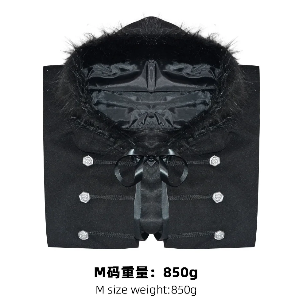 

ГОРЯЧИЙ Хэллоуин, средневековые короли, солдаты, боевые накидки, накидка с шерстяным меховым воротником