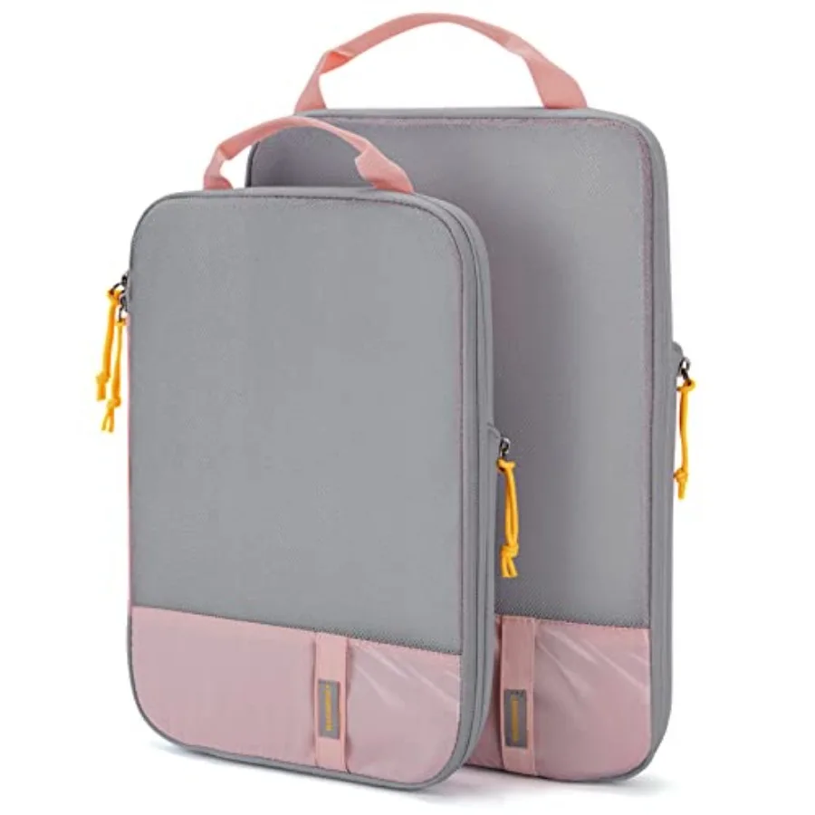 

6 Set/4 Set/2 Set Compression Packing Cubes for Travel Lightweight Luggage Organizer Bags Durable Space Saver Bags Travel Essen