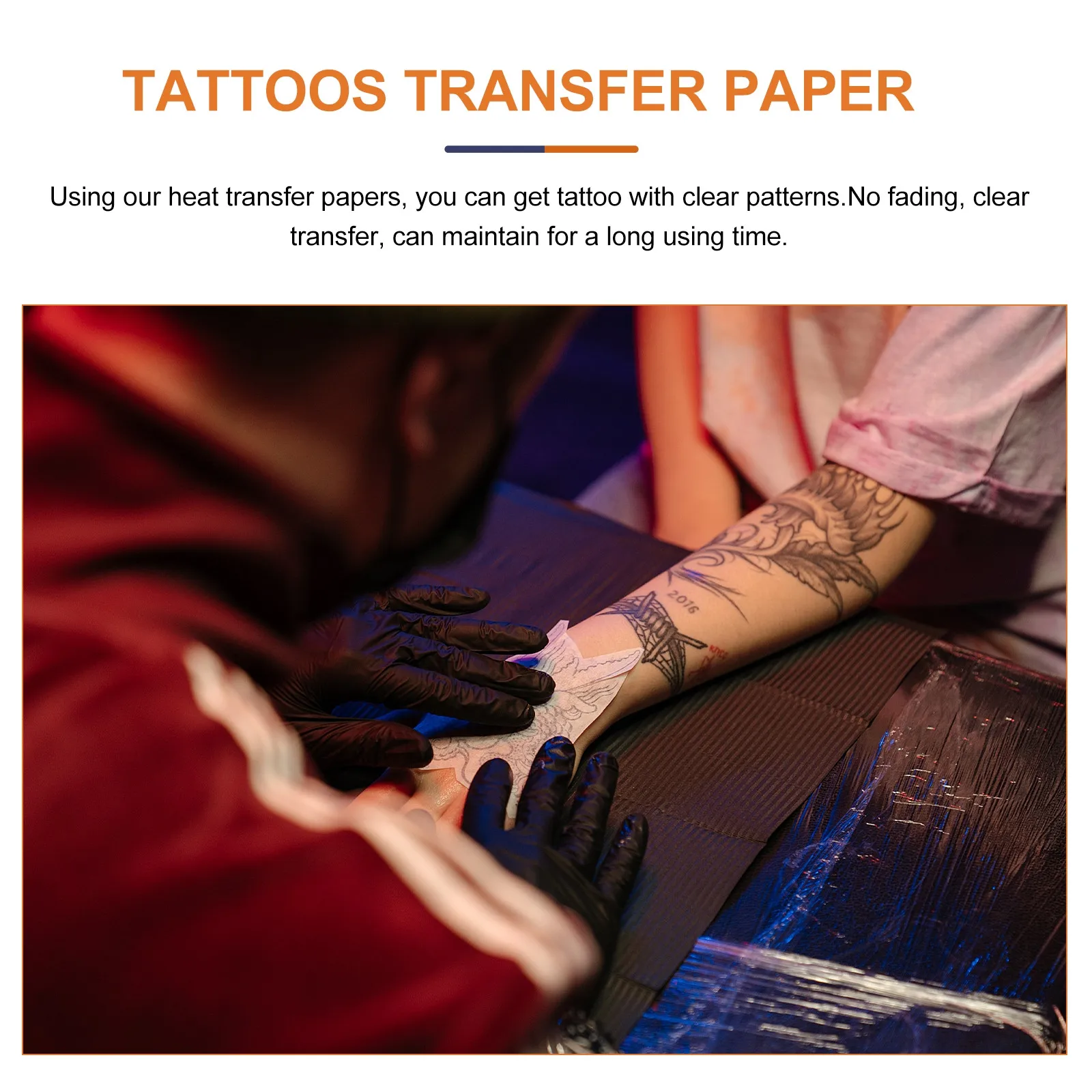

28 Sheets Tattoos DIY Transfer Paper Reusable Stencil Paper for Professional Tattoo Artists Body Tracing Skin Transferring Craft