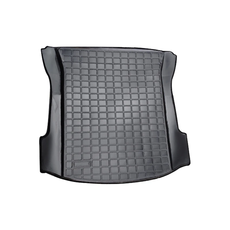 Checkered Upper Trunk Mat for Tesla 2021-2023 Model 3 – Top Layer Cargo Liner