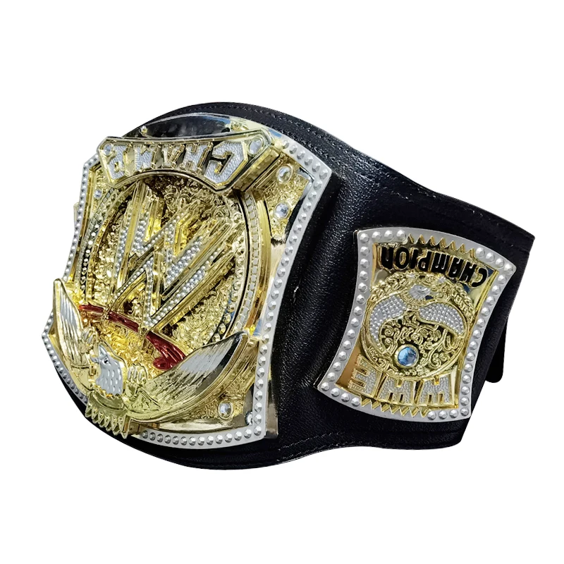 High Quality Wrestler Championship Belt Action Characters Figure Toys Occupation Wrestling Belt Gladiators Model Fans Child Gift