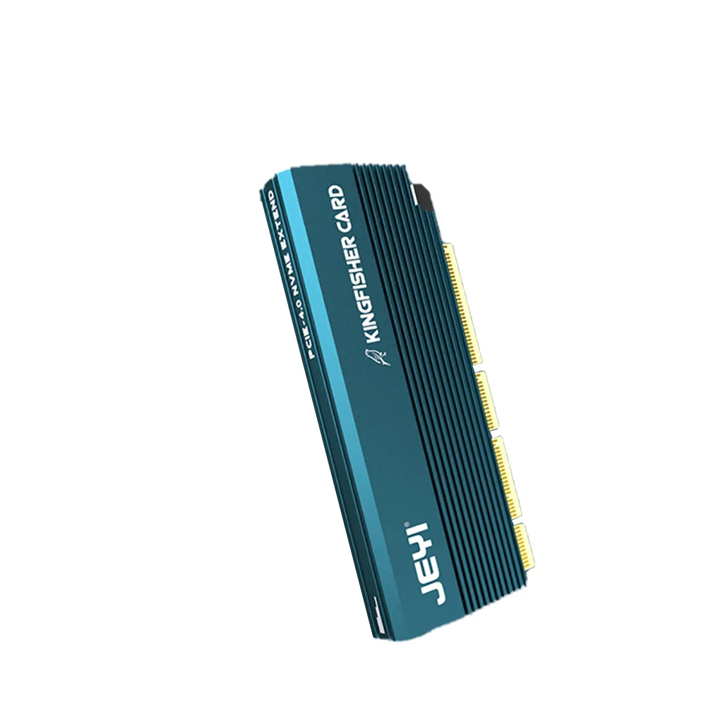 JEYI for PCIe 4.0 to NVMe M.2 بروتوكول محول بطاقة مع سبائك الألومنيوم المبرد ARGB مزامنة ل 2230 2240 2260 2280 متر. 2 NVME SSD