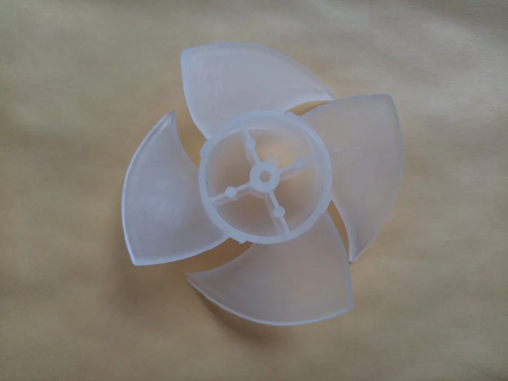 /1 pz/4 pale ventola in plastica per asciugacapelli/Fit shaft 2.2mm