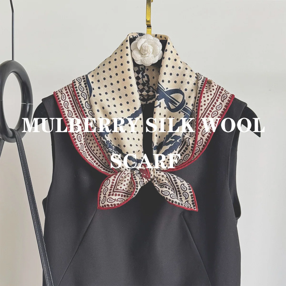 

Шелк шелковицы, шерсть, квадратный шарф в горошек, шаль с принтом пейсли, роскошный брендовый модный хиджаб, пончо из пашмины, шейный платок, головной платок