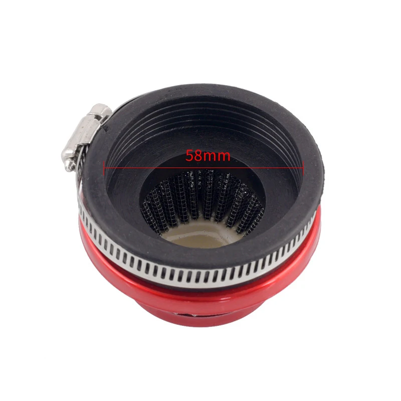 58Mm Motorcycle Carburetor Air Filter Color Filter Refit The Air Filter Motorcycle Spare Parts for 2-Stroke Sports Car