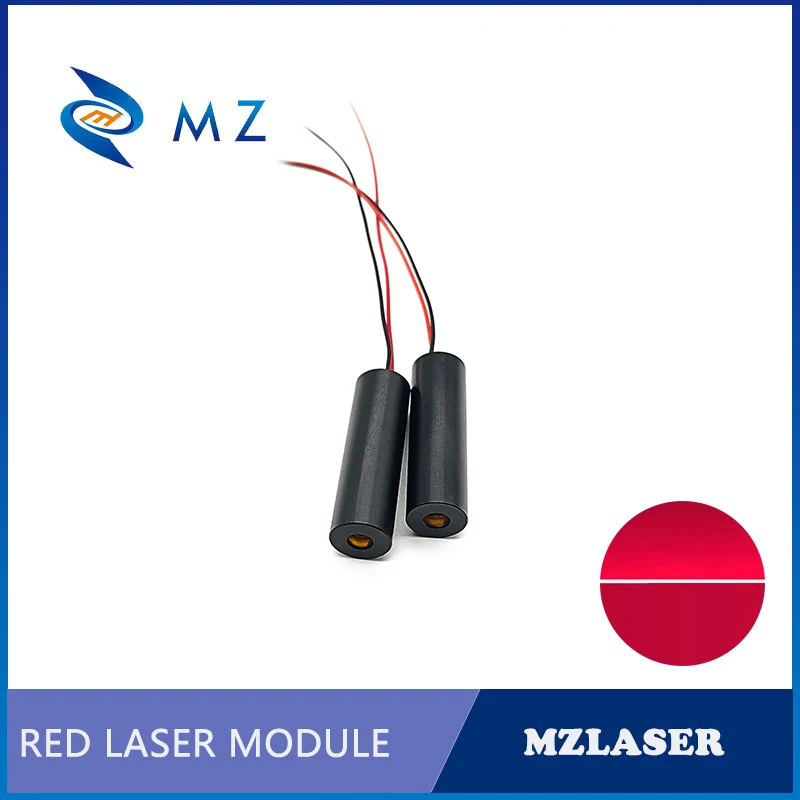 Imagem -05 - Lente de Poder Linha Vermelha Módulo de Laser de Grau Industrial Compacto Alta Estabilidade D12 x 40 mm 3v 650nm 30mw Venda Quente