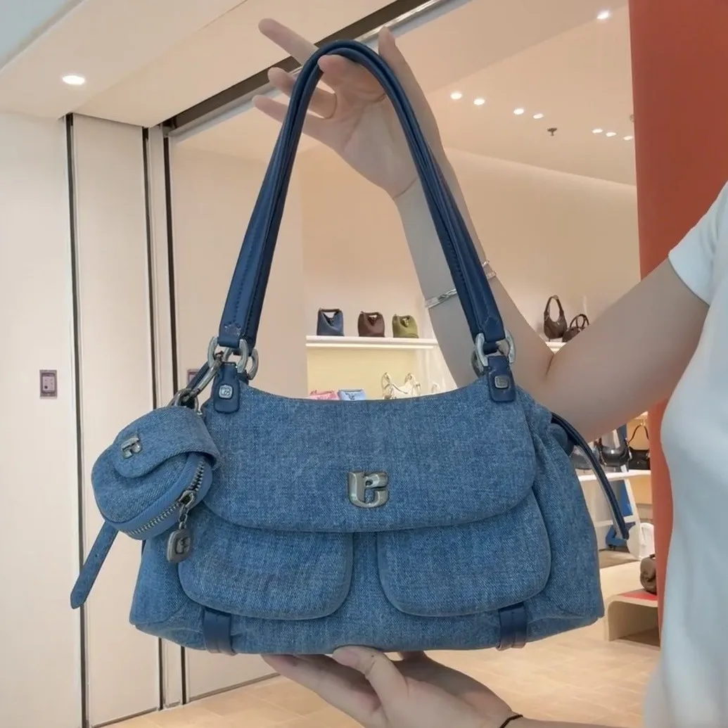 

KUNOGIGI Piggy Boston Bag 2025 New Fashion Casual Commuter Shoulder Bag for Women
