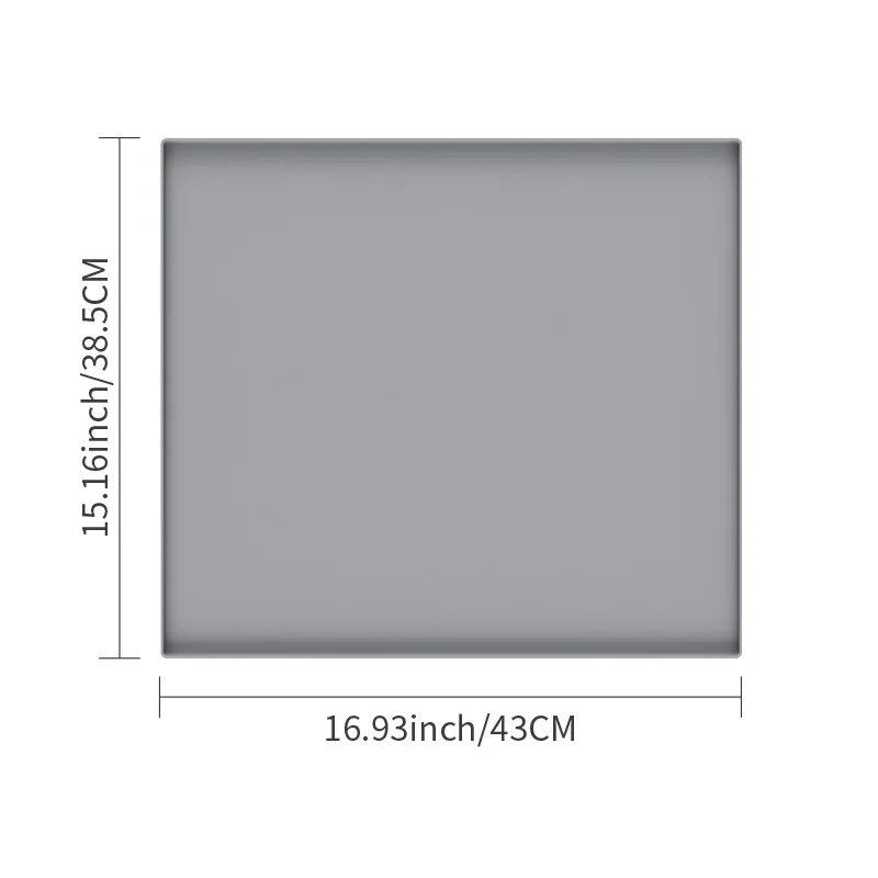 أسياخ جديدة من الحجر الأسود، شواية باربيكيو، وسادة سيليكون، مقلاة خبز، غطاء واقي، غطاء غبار، وسادة مقاومة لدرجات الحرارة العالية. #5