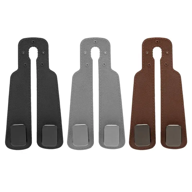 Universel Car Hook Interior Double Head Hanging Hooks For Mobile Phone Holder Hiden Car Headrest Hook Auto Accessories