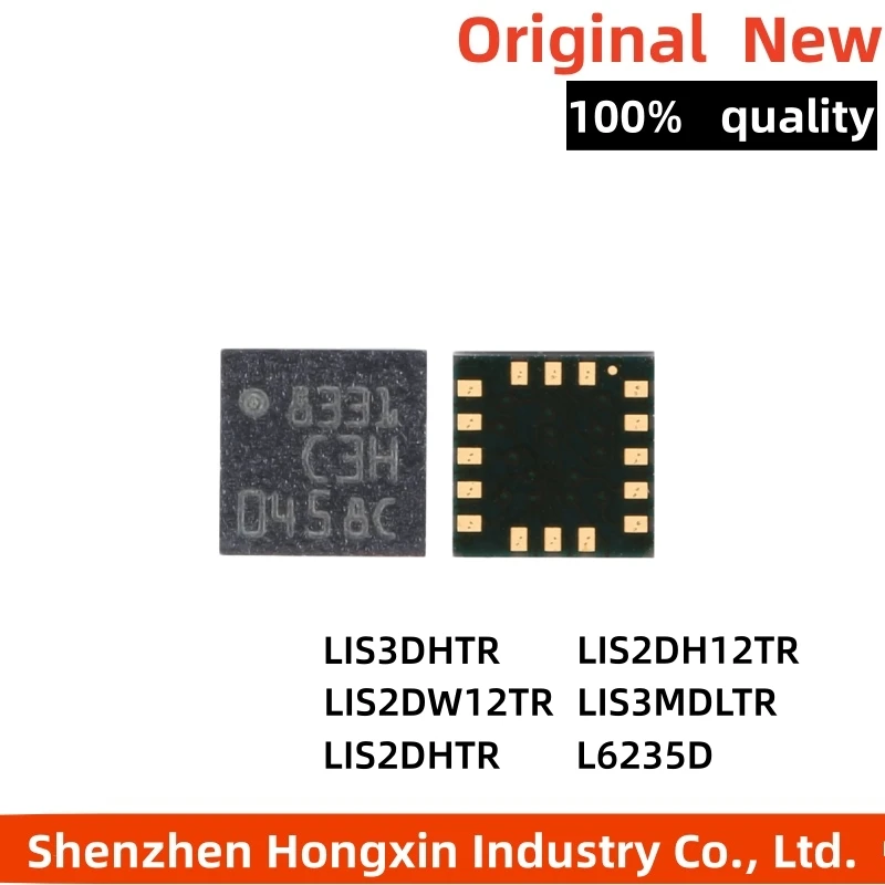 

5-10 pieces LIS2DH12TR LIS3DHTR LIS2DW12TR New version LIS3MDLTR LIS2DHTR L6235D
