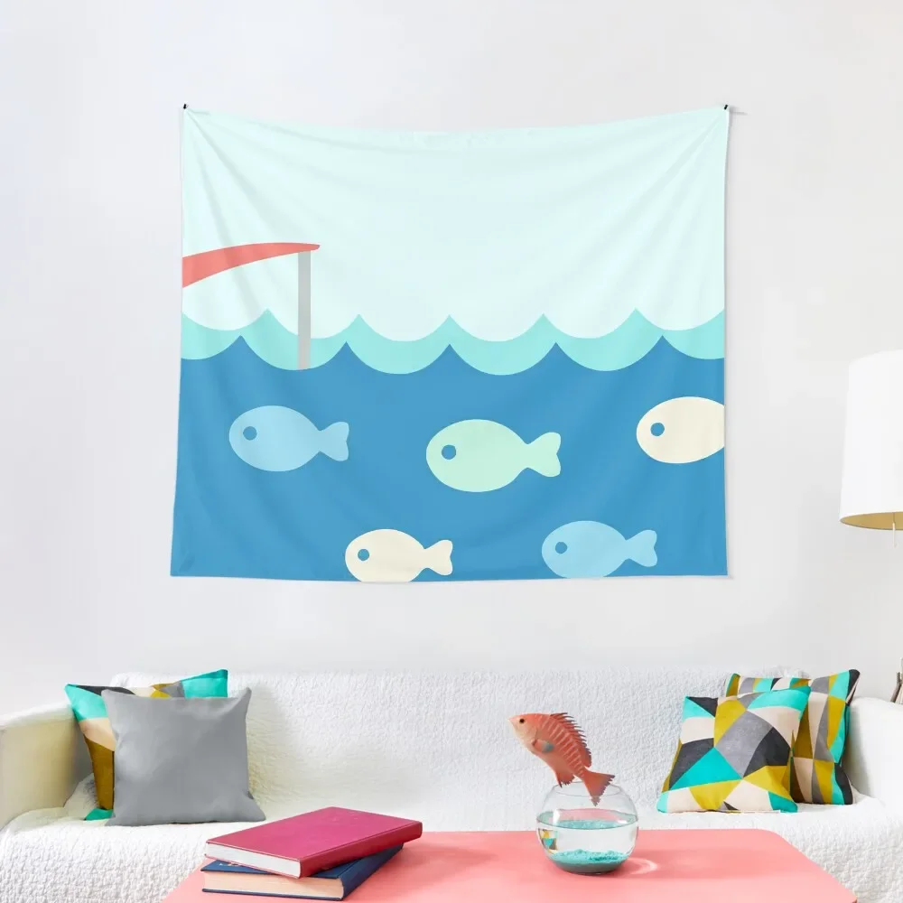 

Catch Fish Tapestry Wall Art Things To The Room Wall Decoration Items Tapestry