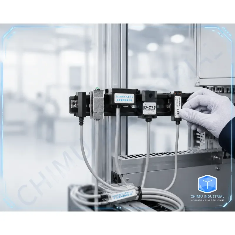 【CHIMU INDUSTRIAL】 for CS1-U/F/J/G/S D-A73/93 Cylinder Magnetic Switch 2 Wire DC AC 5-220V