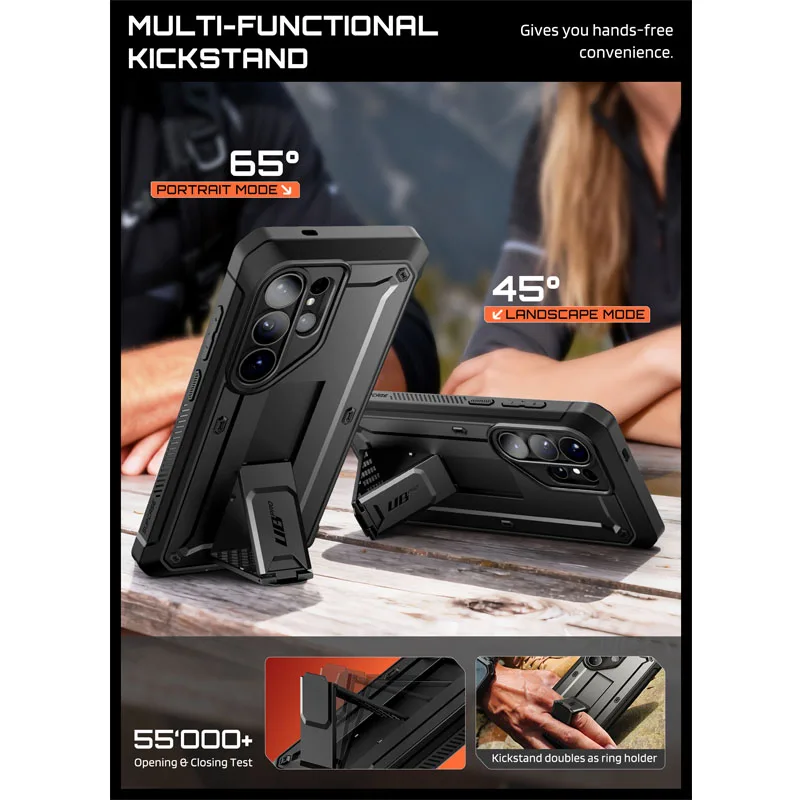 SUPCASE For Samsung Galaxy S26 Ultra Case UB Pro z ochroną o wojskowym stopniu, z 2 szkłami hartowanymi na ekran — zdjęcie produktu 6