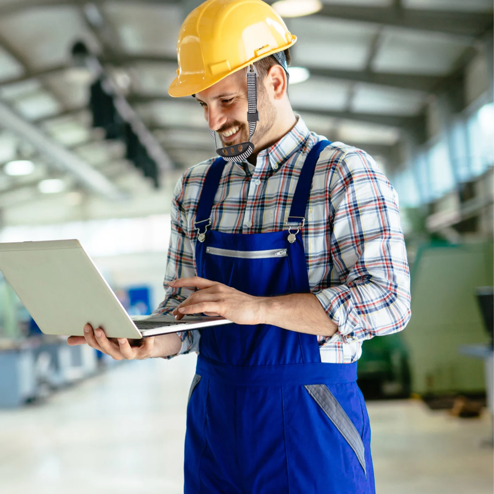 

2 Pcs Chin Strap for Hard Hats Straps Universal Grey Hardhat Safety Replacement