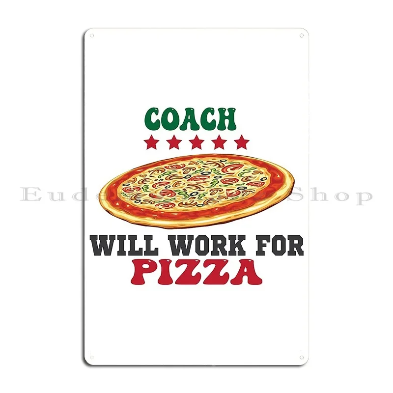Coach Dewi5 Metal Sign Printing Custom Cinema Wall Decor Garage Tin Sign Poster