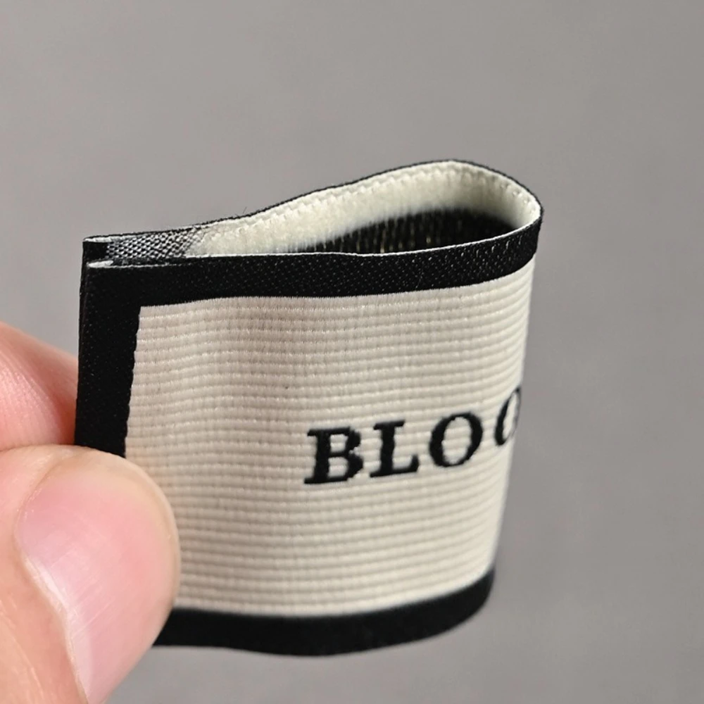 

Этикетки для одежды на заказ, 200 шт., этикетка для шитья одежды из ткани с вертикальной полосой | Бирки по уходу за брендами одежды для одежды