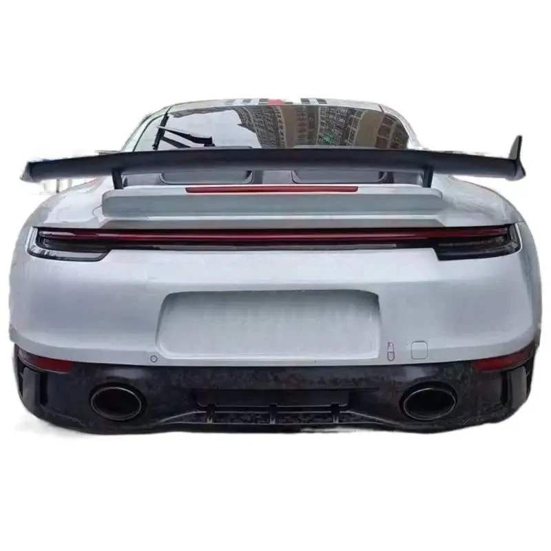 Hot Selling TC Style Carbon Fiber Rear Trunk Spoiler Fit 992 2019-2022 Car Tuning Accessories