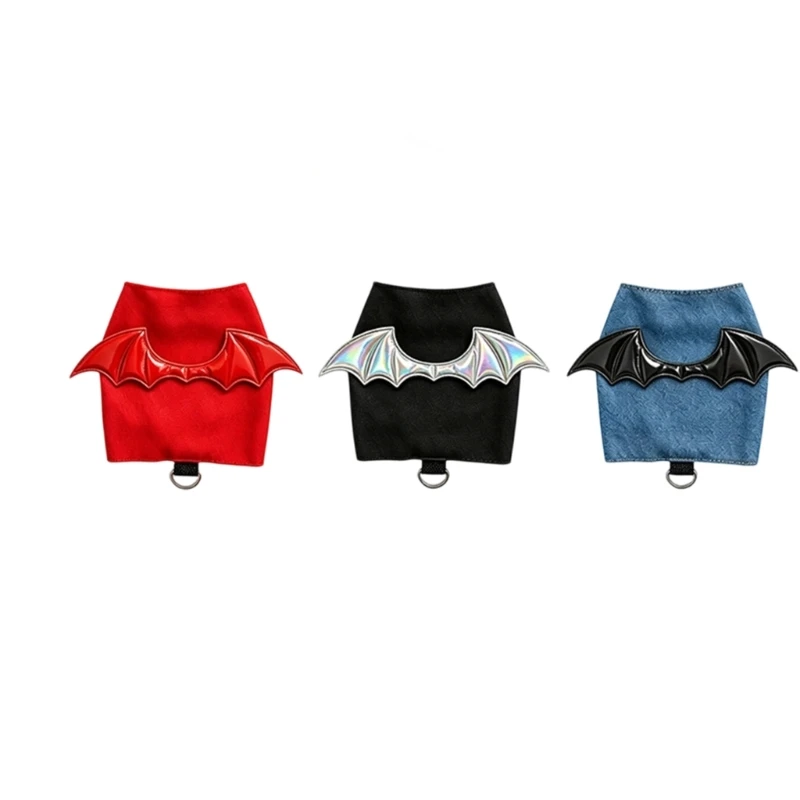 Canvas Body-Wrap Walking Gear for Small Pet Reptiles, with a Rear Connection Point and Wing Styling for Guided Activity Y5GB