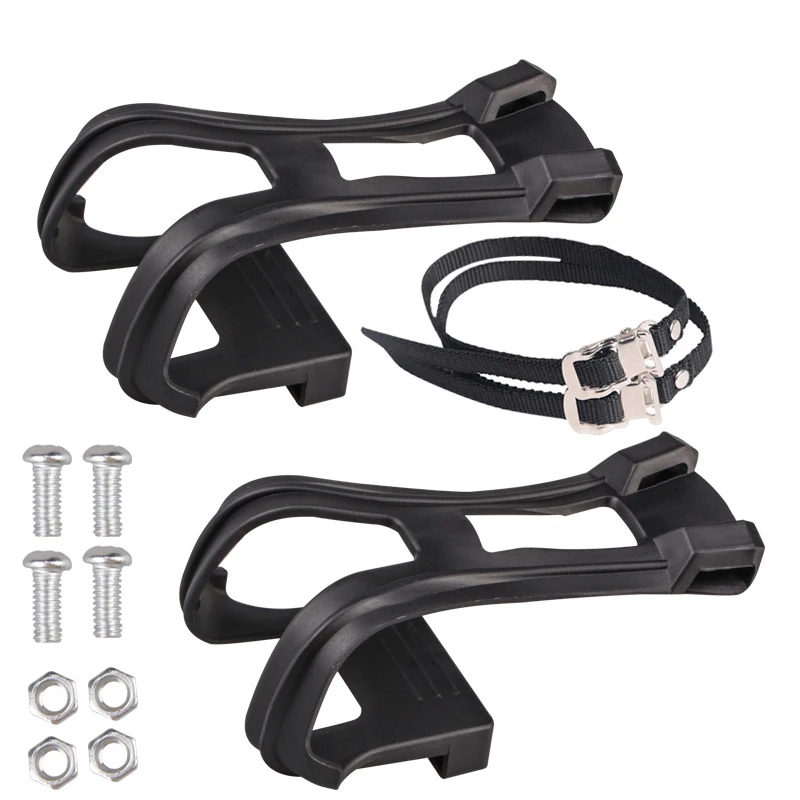 Bicycle Pedal Accessories Dog's Mouth Shape Bicycle Pedal Fastening Strap Riding Accessories