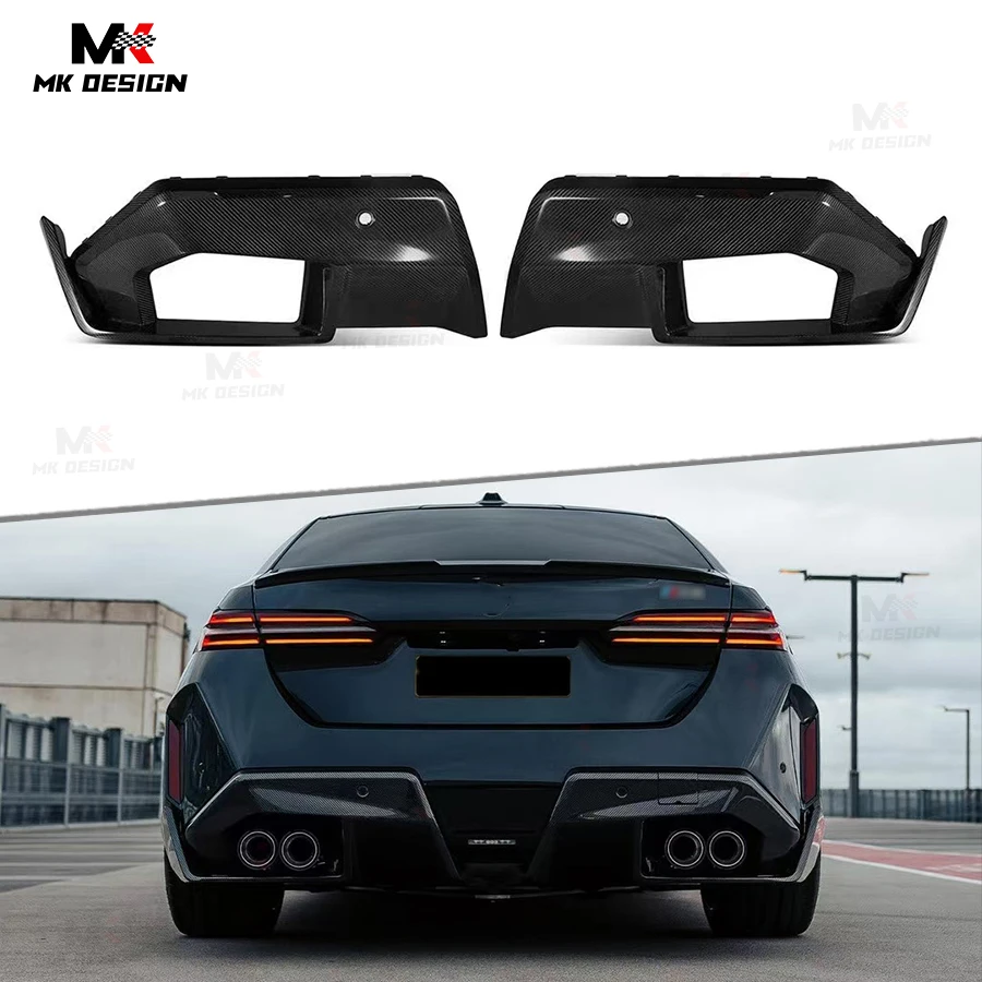 

MP Style Dry Carbon Fiber Rear Diffuser for BMW 5 Series G90 G99 M5 Sedan 2024+ Rear Bumper Lip Diffuser Car Accessories