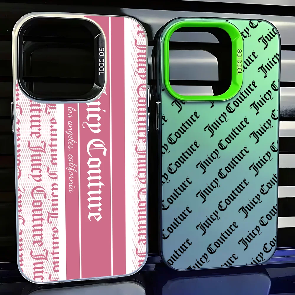 J-Juicy C-Couture Phone Case for Samsung Galaxy A16 A06 A35 A55 A25 A05S A15 A54 A34 A24 A14 A05 A04 4G 5G Matte Back Cover