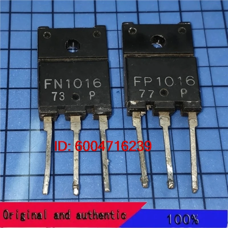 1Pair FN1016 FP1016 TO-3PF NPN + PNP SILICON POWER TRANSISTOR IC