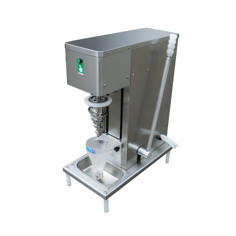 Commercial Ice Cream Mixer Stainless Steel Fruit Yogurt Mixing Machine Ice Cream Shaker Blizzard Machine