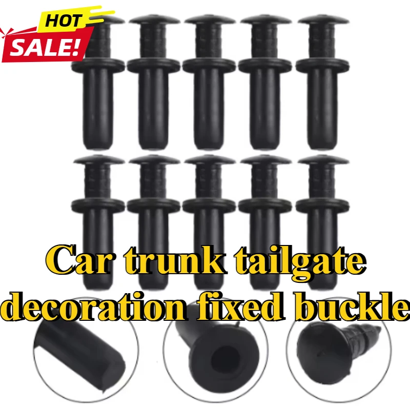 

10/20/30/50pcs/set Car Mountings Retainer Fastener Rivet For Mercedes Benz Rear Trunk Tailgate Trim Panel Fixing Clips