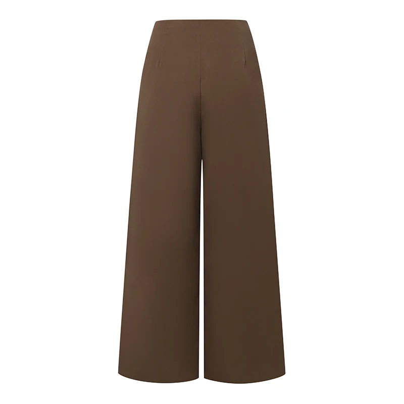 Pantalones Pierna Ancha Talla Grande Mujer - usage example