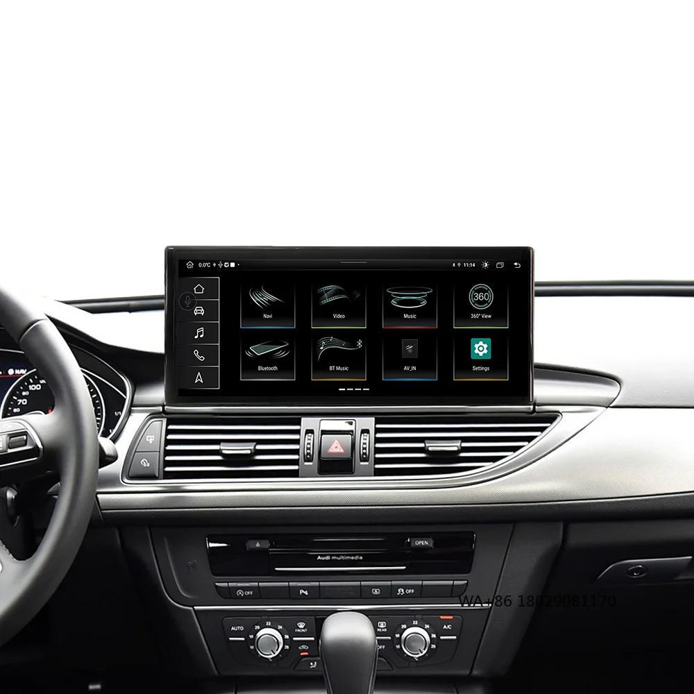 

CKSD 10,25-дюймовый 8-ядерный сенсорный экран Радиоприемник для автомобиля Android для Audi A6 C7 2016-2018 Auto Audio HD IPS экран