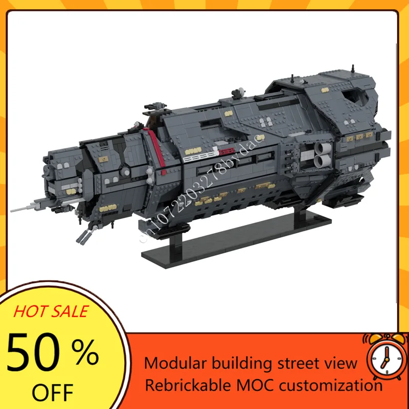 

5404PCS Pillar of Autumn C-709 Space War Military MOC SpaceShip Battle Model Custom Puzzles DIY Education Assembly Model ToyGift