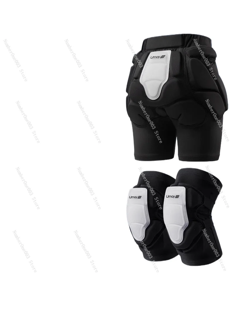 Ski Protective Gear, Hip Protection, Inner Wear, Knee Pads, Anti-drop Fart Pads, Hip Pads, Hip Pants, Elbow Protection Equipment