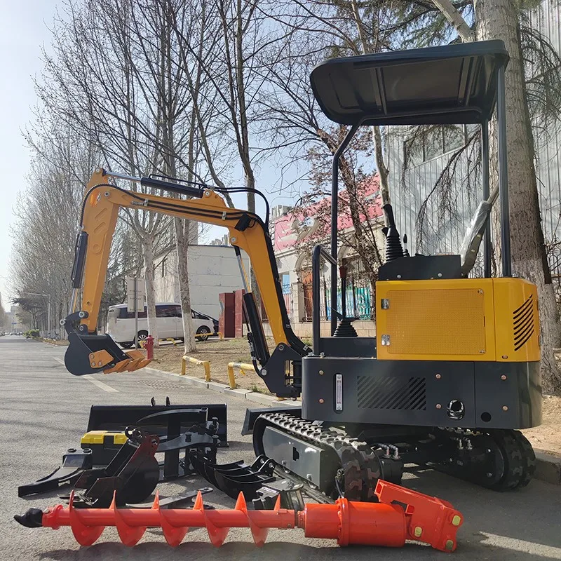 Fabriek directe verkoop 1.8T kleine graafmachine constructie multitool aanpasbare kleine graafmachine.