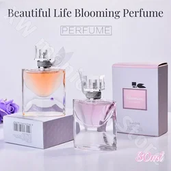 Beautiful Life Blooms Damenparfüm, frischer und langanhaltender Duft, leichte Begegnung, Versuchung, 30 ml, strahlt Weiblichkeit aus