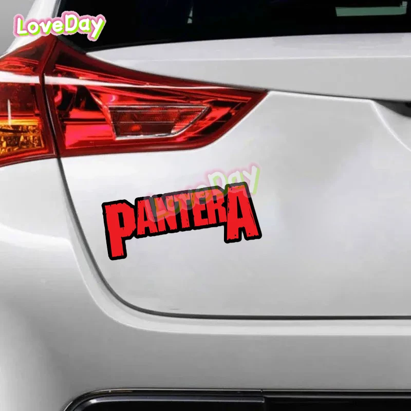 Heavy Metal Music Band Pantera Letter Car Sticker Decal Vinyl Auto Motorcycle Luggage Phone Decoration Sticker view 3