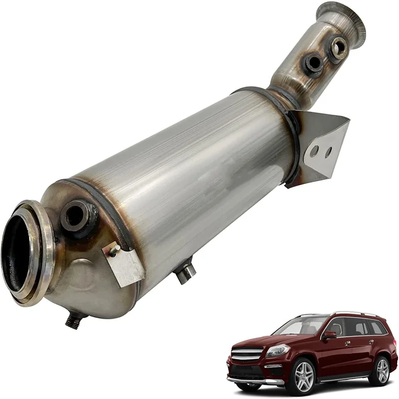 For Mercedes Benz ML350 GLE350d GLE300d GL350 GL320 GLS350d diesel DOC DPF particle trap exhaust purifier catalytic converter