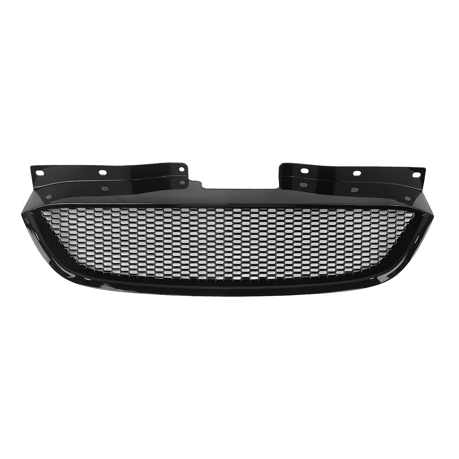 Glossy Black Front Bumper Grille for Genesis Coupe 2008-2012 Auto Accessory Modified High Durability
