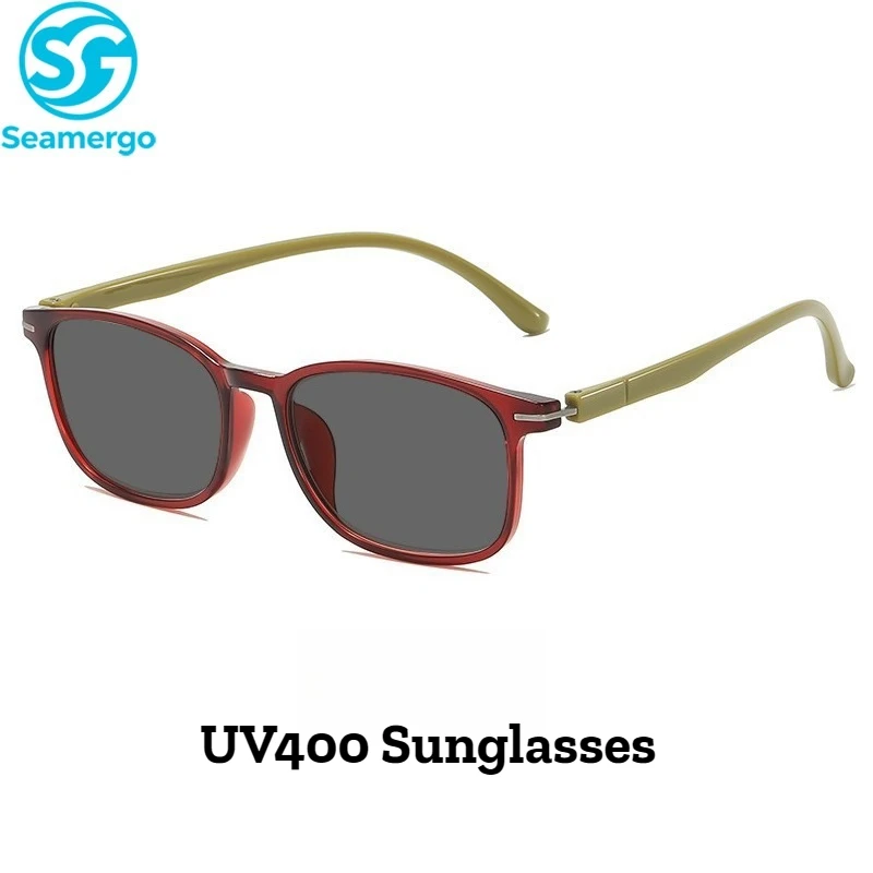 

New Fashion UV400 Sunglasses Ultra-light Square Frame Outdoor Ultraviolet Glasses for Men and Women Trendy Simple Sunglasses