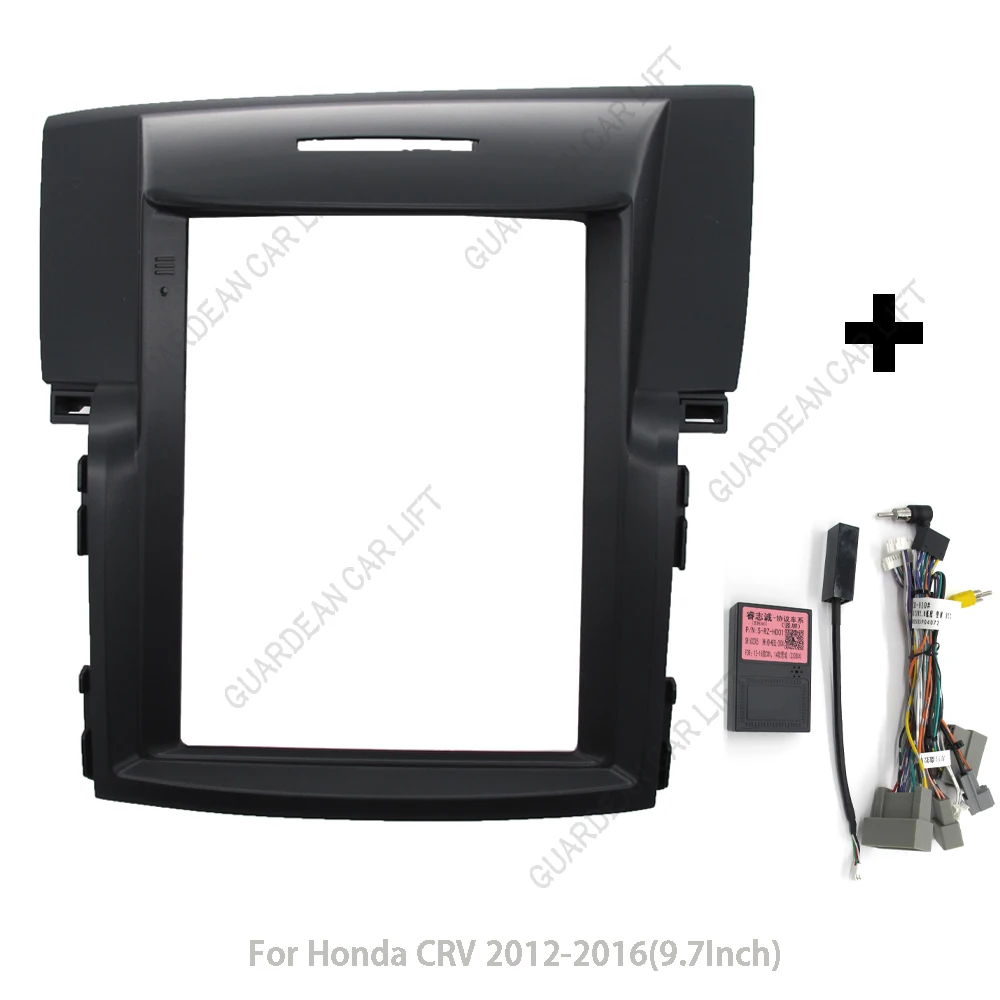 

9.7 INCH Android Car Fascia Frame For Honda CRV CR-V 2012-2016 Tesla Style MP5 Stereo Player 2Din Head Unit Panel Dash Frame