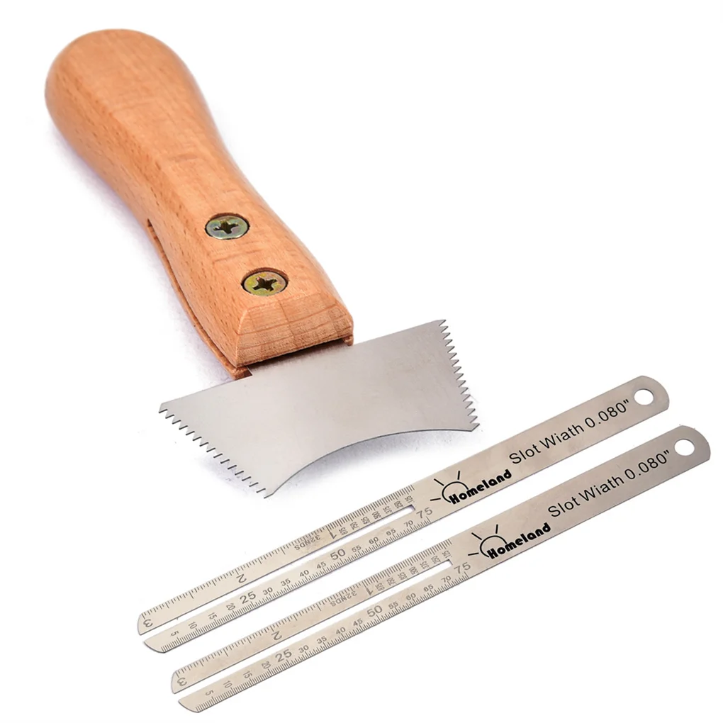 New Rustproof Fretboard Repair Tools Guitar Cleaning File Tools Slotting Hole Guitar Fret Nut Saddle Cleaning Saw