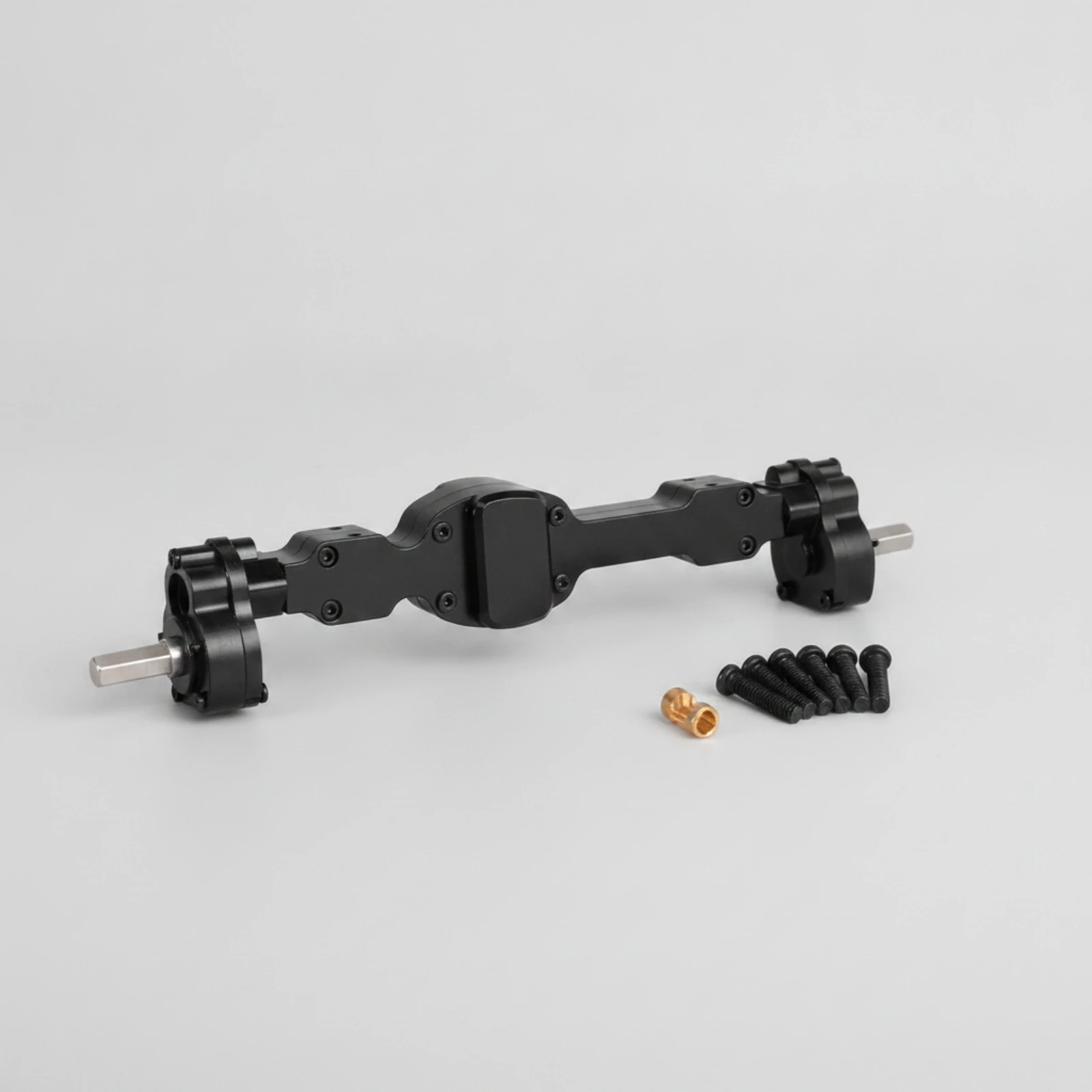 RC Car Rear Portal Axle Long-Lasting Portal Axle with Steel Gears Hardened Precision-Engineered for Hobbyists, Trail Riding