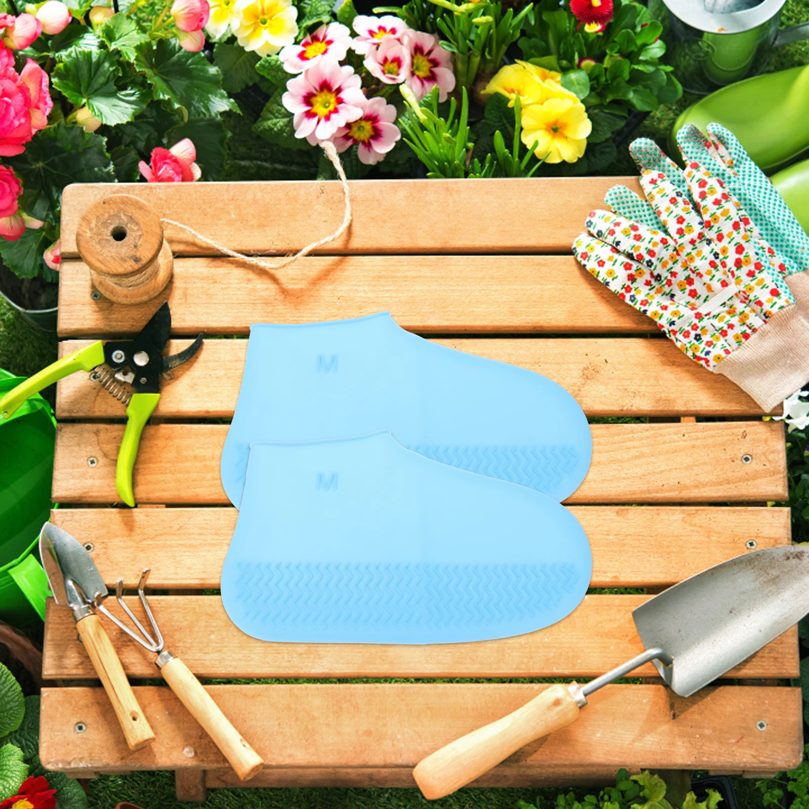 

Waterproof Shoe Cover Covers Waterproofing Shoes Rainproof Protectors Overshoes Women's