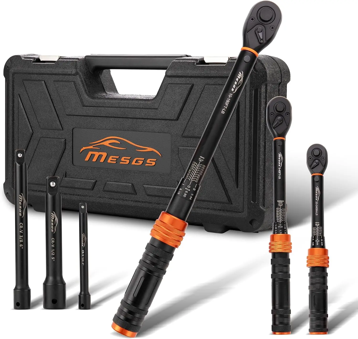 6PCS Torque Wrench Set, 1/4