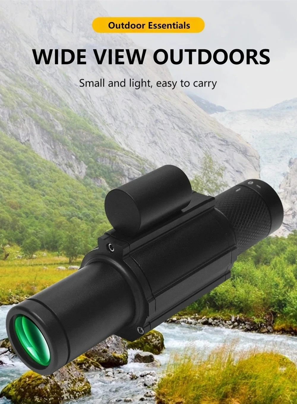 Portable Monocular Night-Visions Sight Device Day Night Use Telescopes 1.54 inch Display Photo Taking Video Recording