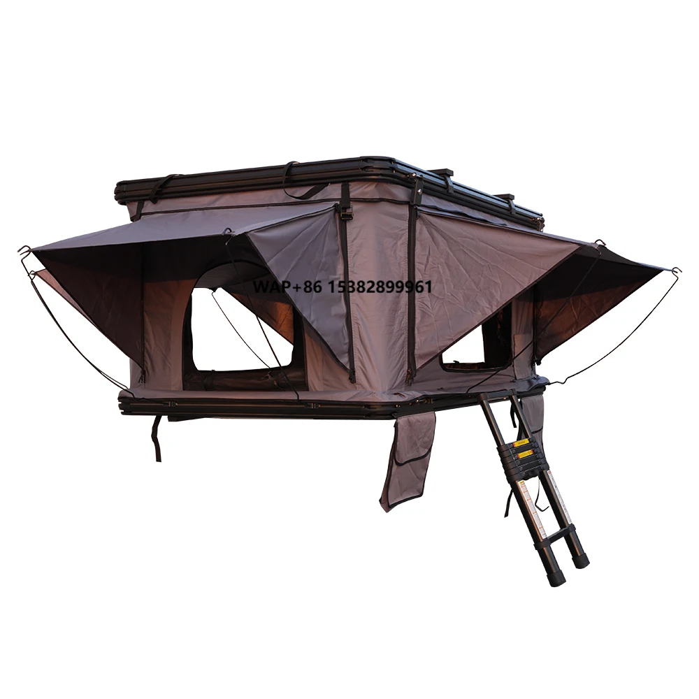 

Водонепроницаемая палатка на крышу автомобиля 4x4 из алюминия для кемпинга, индивидуальная автомобильная палатка для активного отдыха