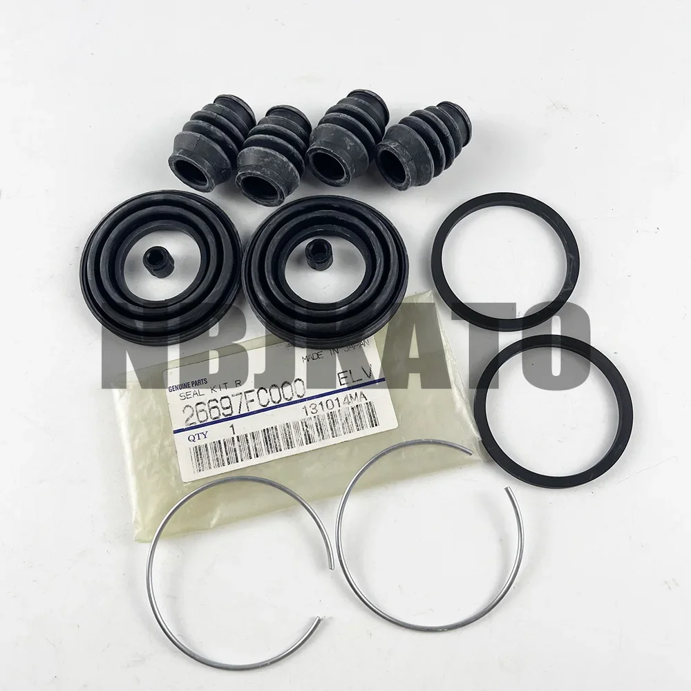 NBJKATO Brand New Genuine 26697FC000 Rear Brake Caliper Seal Kit For Subaru Impreza Forester Baja Outback Legacy 1998-2009