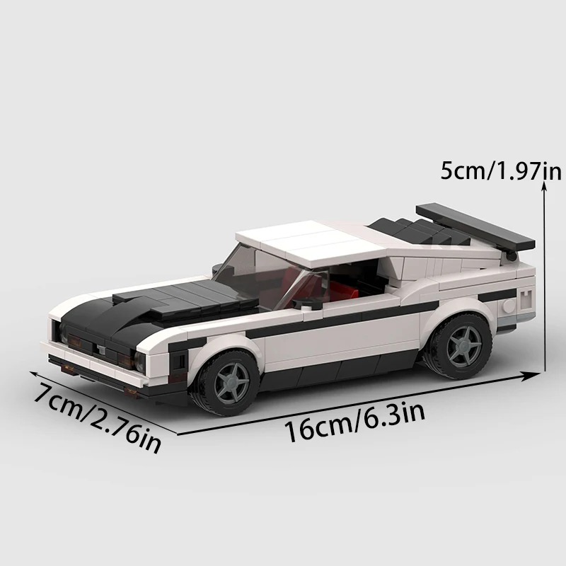 โมเดลรถแข่งซิตี้คาร์คลาสสิค -ชุดประกอบรถ DIY สุดสร้างสรรค์ ซีรีส์คอลเลกชันรถแข่งในเมือง ของขวัญคริสต์มาสและวันขอบคุณพระเจ้าที่สมบูรณ์แบบ