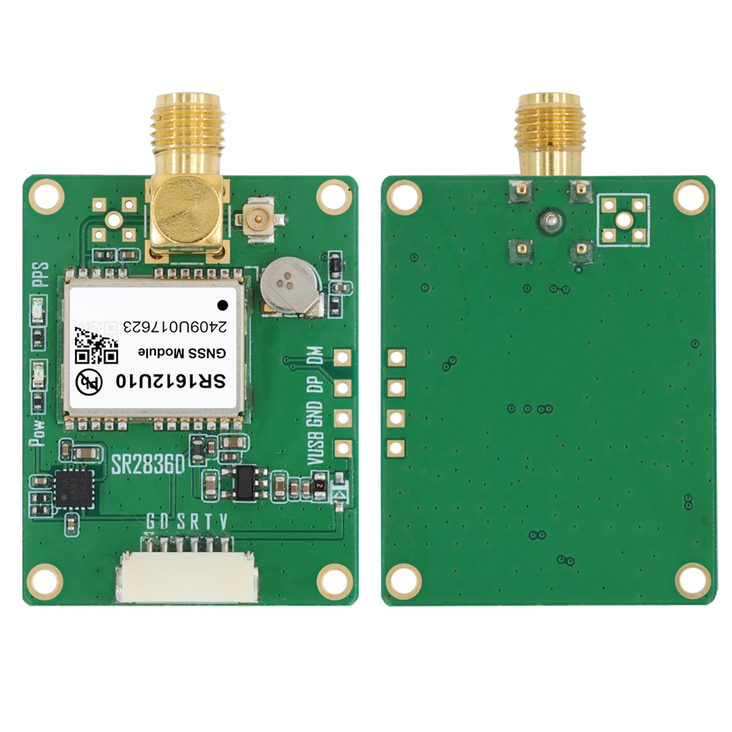 SR2836D GPS module NEO-F10N dual band L1L5 with QMC5883 electronic compass meter level positioning